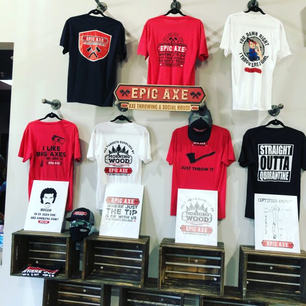 a bunch of items that are on a table